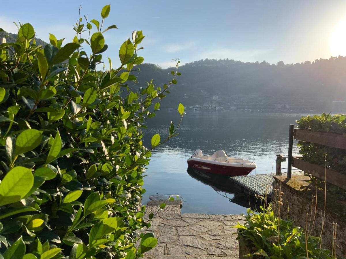 Villa Giardino Con Pontile Sul Lago D'Orta In Riva Orta San Giulio Kültér fotó