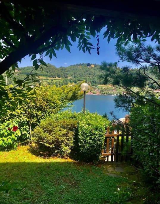 Villa Giardino Con Pontile Sul Lago D'Orta In Riva Orta San Giulio Kültér fotó